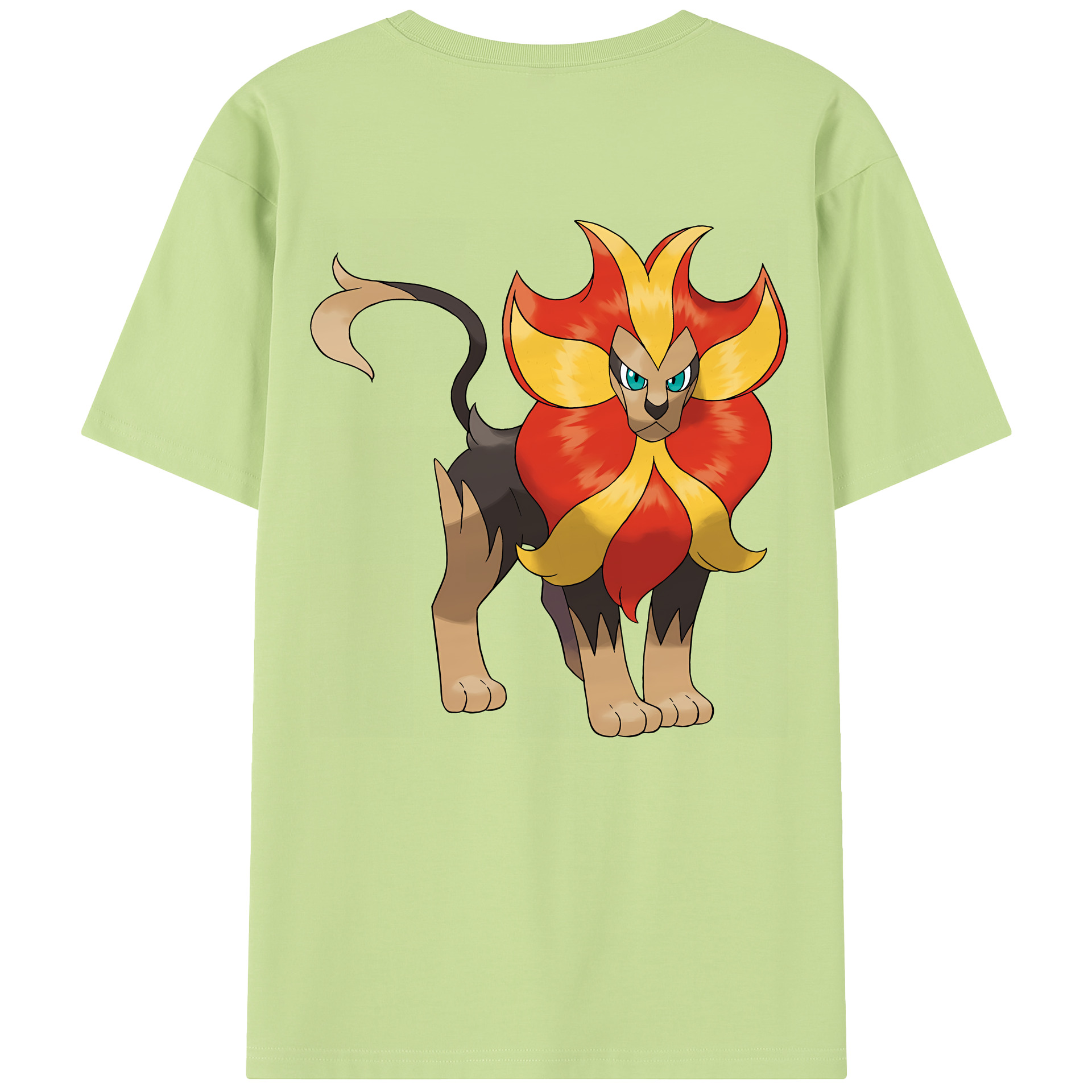 （画像用） ポケットモンスター Pokémon 綿100％半袖Tシャツ（背面プリント）